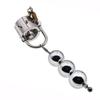 Stainless Steel Scrotum Pendant Stretching Exercise Testicles Alternative Training   Sex Toy Chastity Cage Penis Sleeve BDSM