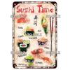 SQDGLZ Vintage Pizza Delicious Food Metal Sign Tin Sign Plate Home Bar Door Wall Decor Sticker Decoration Plaque Poster Gift