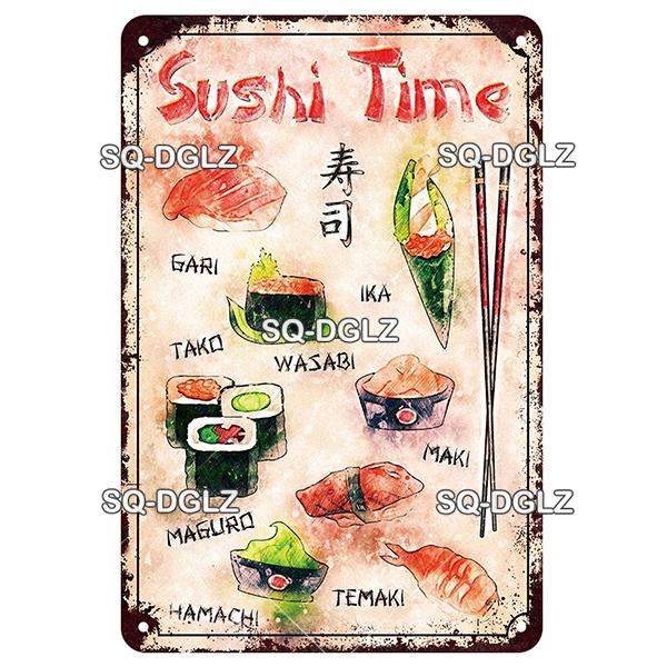 SQDGLZ Vintage Pizza Delicious Food Metal Sign Tin Sign Plate Home Bar Door Wall Decor Sticker Decoration Plaque Poster Gift