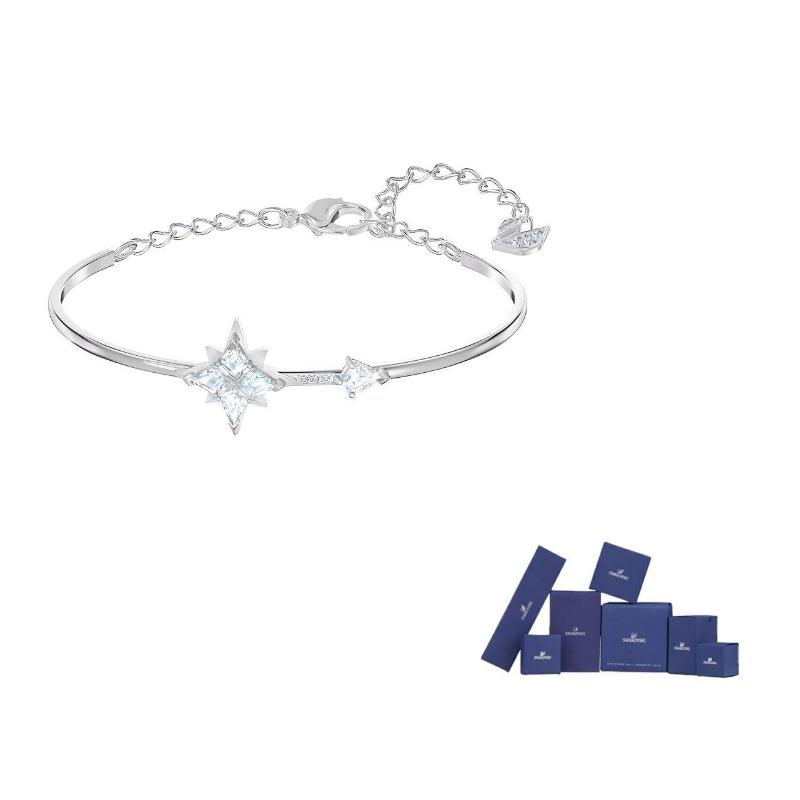 Swarovski Symbolica Swarovski Crystal Bangles Womens White F-Original brand box (color random) белый