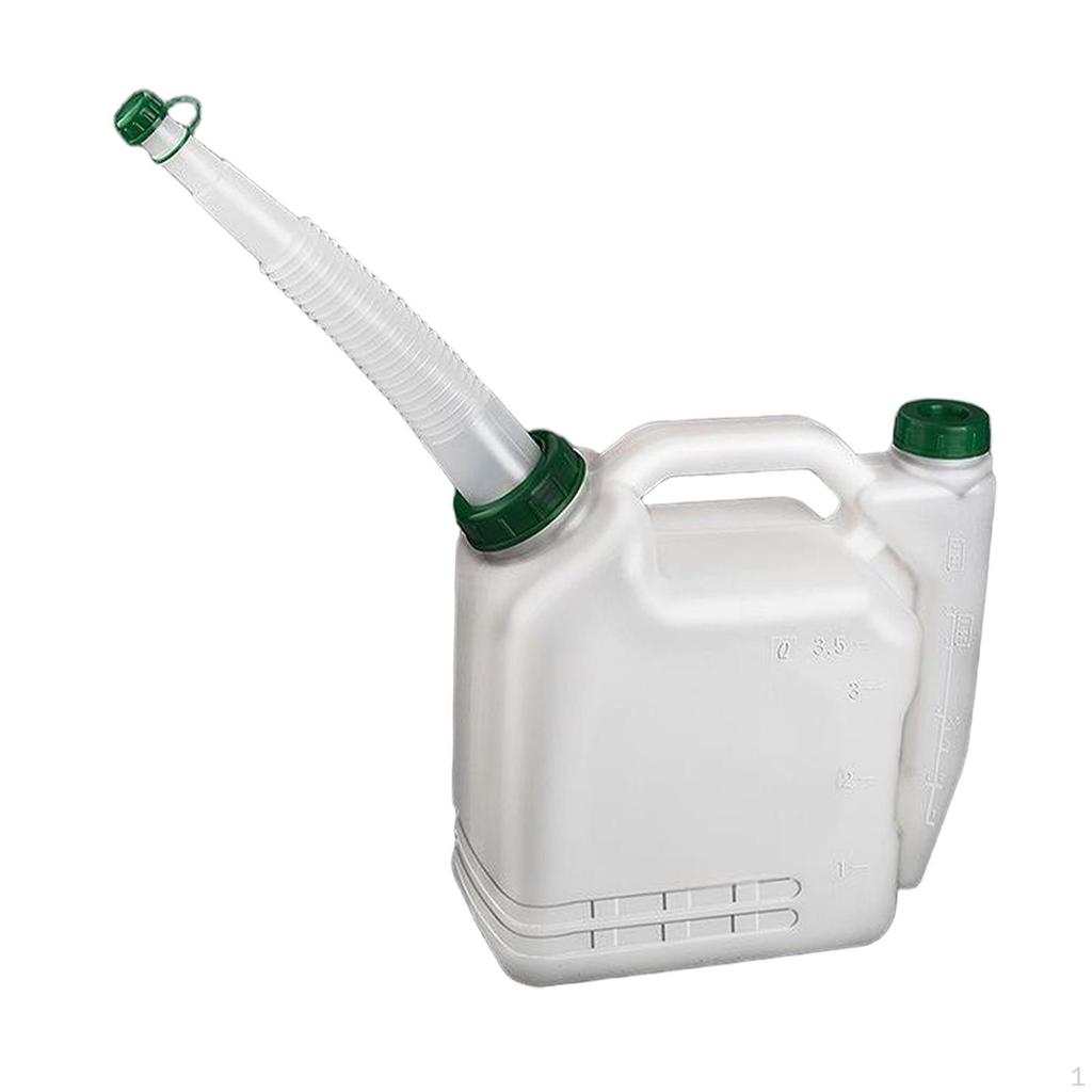 Oil Mixing Bottle Contrast Pot 2 Stroke Engine Measuring Combination Fuels Petrol Container for