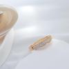 Kinel Natural Zircon Full Paved Rings For Women Luxury Rose Gold Color Fine Jewelry