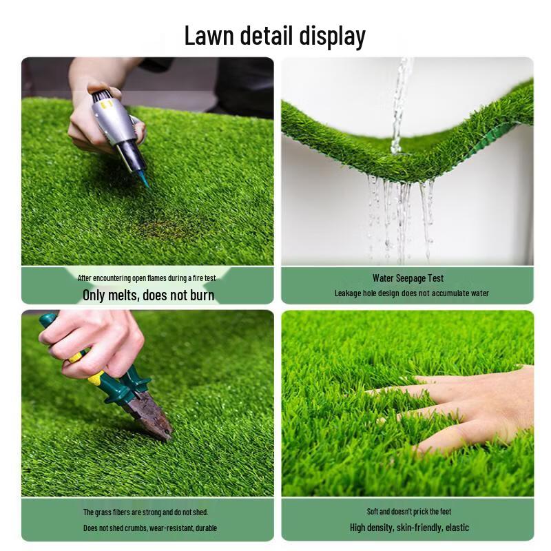 Thickened 2cm Spring Artificial Grass Roll