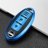 3/4 Button Leather TPU Car Key Case Cover Shell for Qashqai X-Trail T32 T31 Juke J10 J11 Kicks Tiida Pathfinder Note for Infiniti