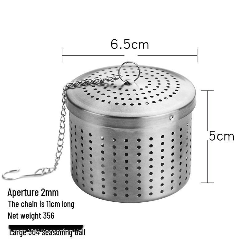 304 Stainless Steel Spice Infuser & Tea Steeping Mesh Ball