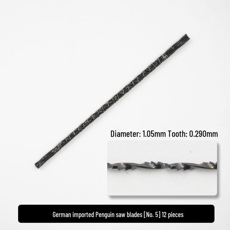 Compact Mini Jigsaw Fret Woodworking Hand Saw with Steel Wire Curve and U-Shaped Blade