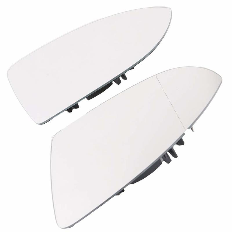 For VW Golf 7 MK7 2013-2018 Heated Side Mirror Glass Rear View Rearview Door Wing Mirror Glass with Heating 5G0857521