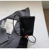 Versatile bucket bag femininity new summer simple fashion shoulder bag woven oblique span bag