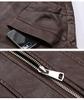 Women's Retro Sheepskin Leather Hooded Short Jacket - Autumn/Winter 2025