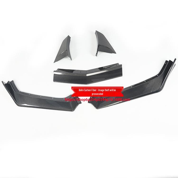 Chevrolet Corvette C8 ZKT Carbon Fiber Front Lip Spoiler Kit