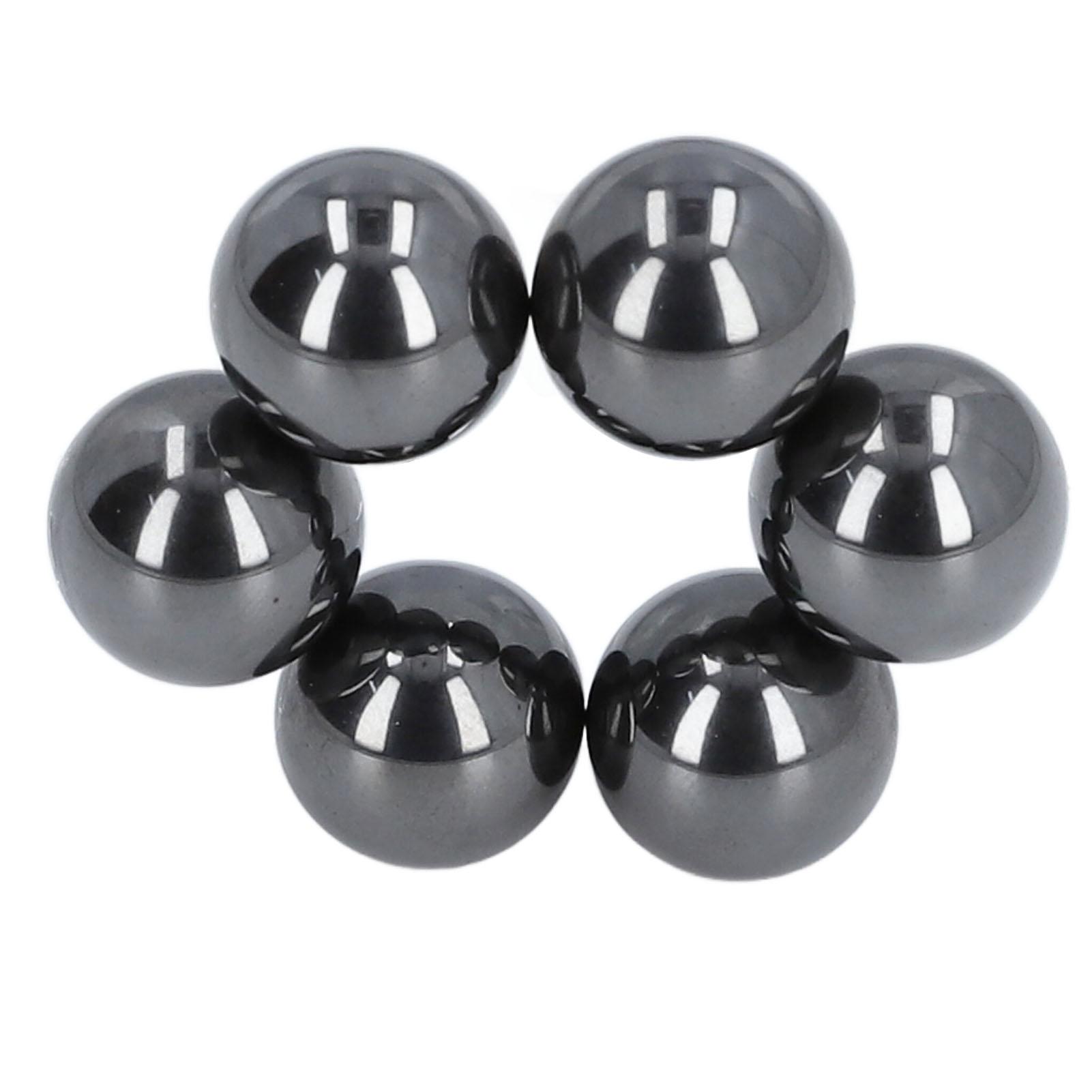 

36 шт. магнитных шариков, игрушка-фиджет, ферритовый черный полированный детский сферический магнит 15 мм с тканевым мешочком