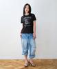THEVINYLHOUSE Nobody Work Ringer Tee Black