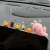 Labu Car Decoration 2025 New Internet Celebrity Interior Accessories Cute Cloth Doll Labu Car Plush Doll