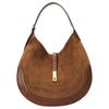Polo ID Logo Magnetic Closure Leather Tote Shoulder Bag Large Women Bags Brown WAPOBAG02V20122