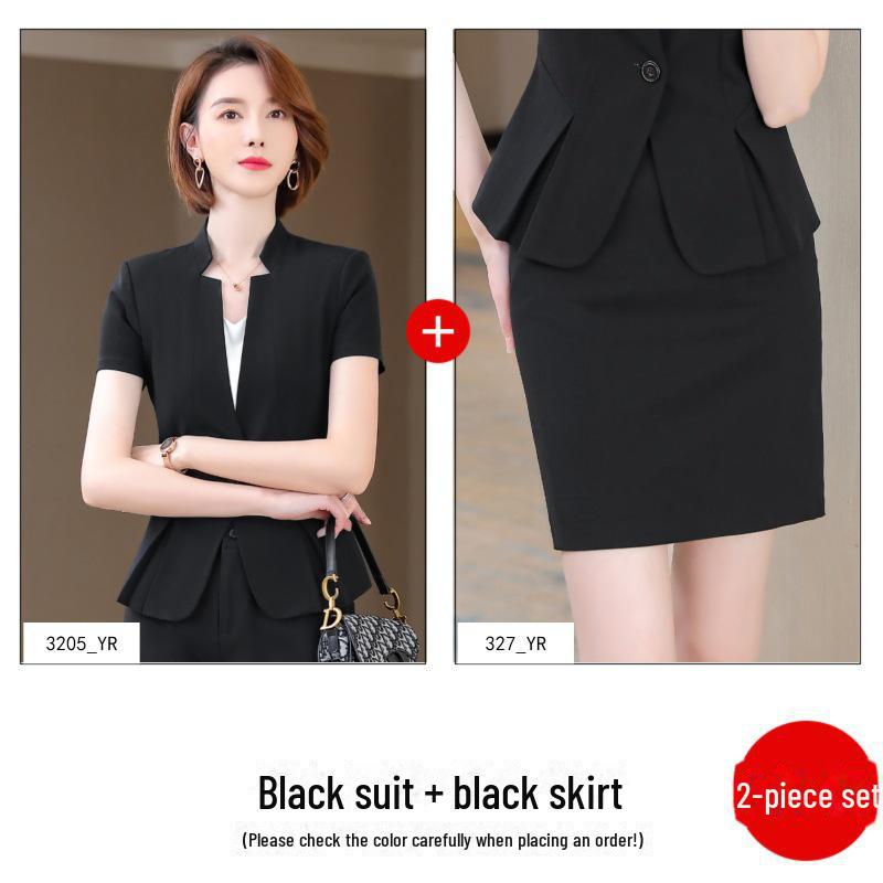 Stylish Women's Slim-Fit Korean Blazer with Stand-Up Collar