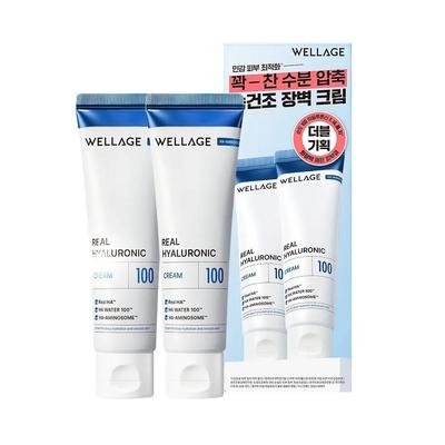 Real Hyaluronic 100 Cream Deep Hydration & Barrier Care 50ml X2 Set