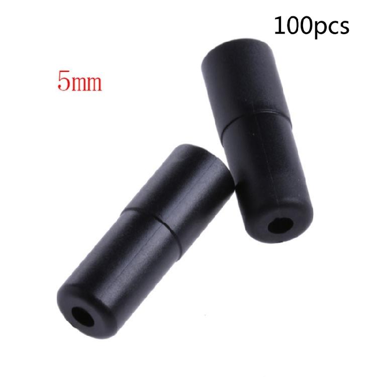 100Pcs 4/5mm Bike Derailleur Shifts and Brake Wire Cable Housing Ferrule End Cap