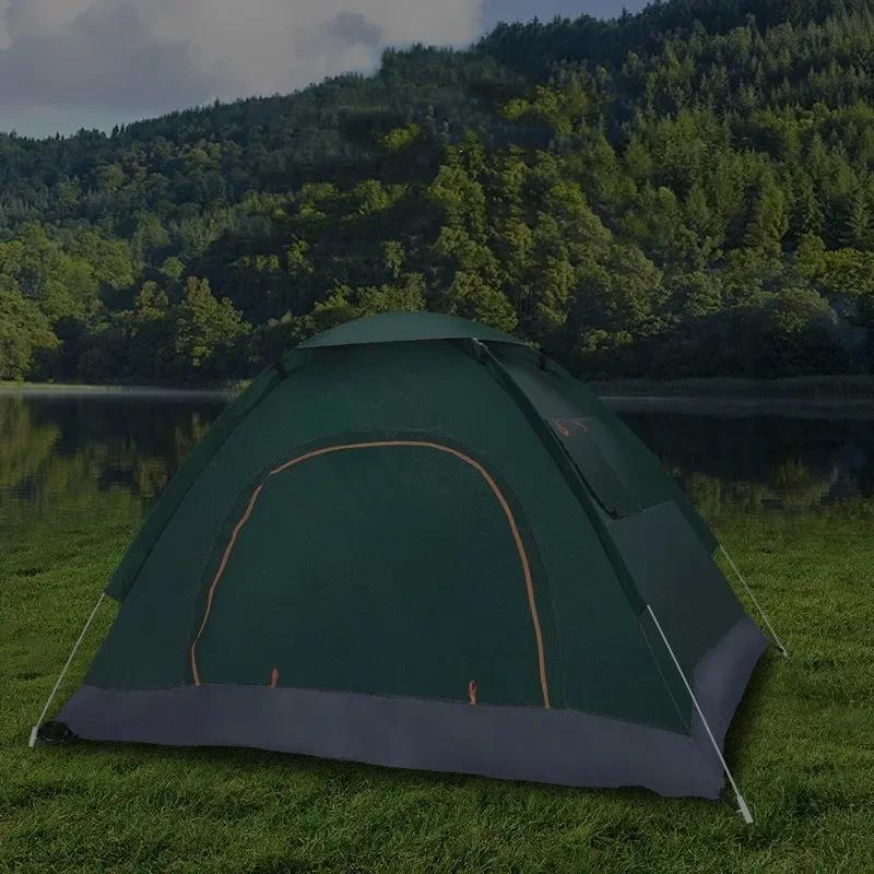 1-2 Person Outdoor Pop Up Tent Waterproof Tent Camping Family Outdoor Llightweight Instant Setup Tourist Tent Sun Shelter Tents