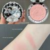 Flower Know Swan Ballet Velvet Mist Relief Blush Expansion Color Matte Shrink Sun Red Low Saturation Highlighting Powder Sun Red