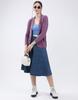 MONTE CARLO Women's V Neck Full Sleeve Cardigan