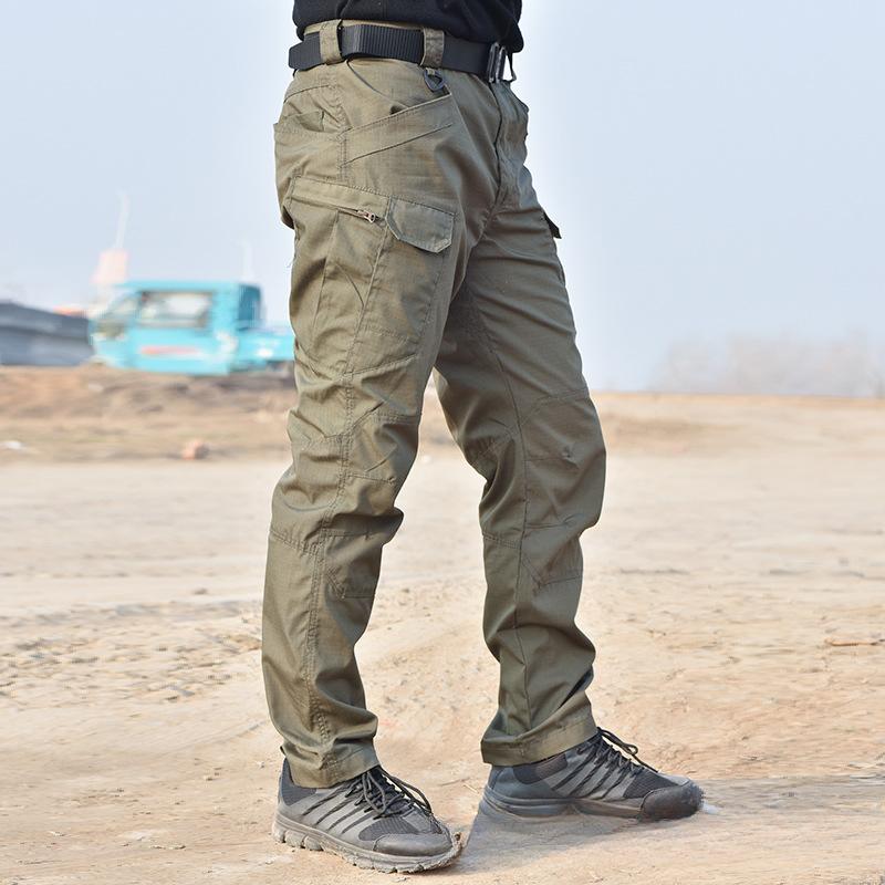 Taktik Pantolon Askeri Kargo Pantolon Erkekler Dizlik Ordu Airsoft Elbise Hunter Saha Savaş Pantolon