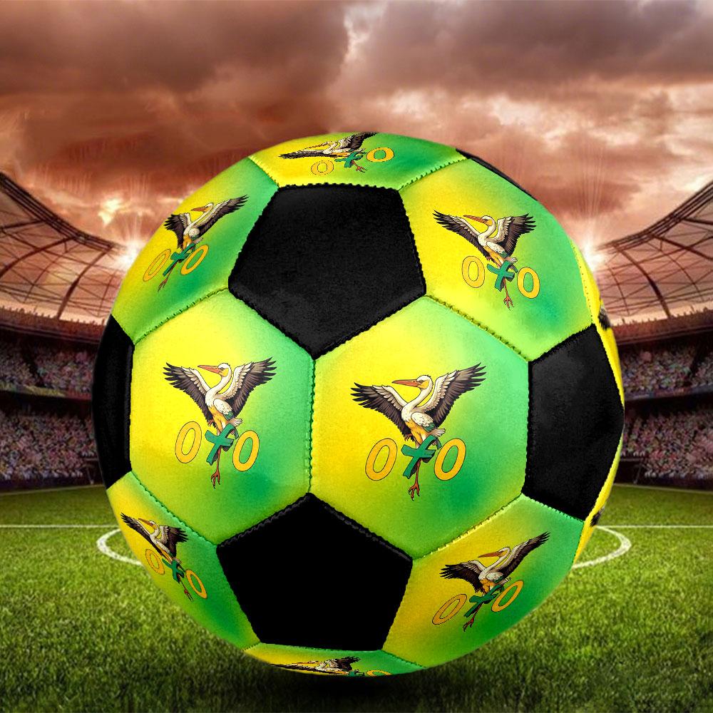 1pc ADO Den Haag Soccer Ball Size 5 Indoor Soccer Ball Fashion Colorful Backyard Game - Great For Sports Fans Gift HE6