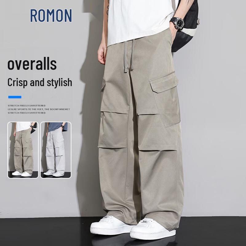 ROMON Men s Cooling Curved Blade Casual Cargo Pants 2XL