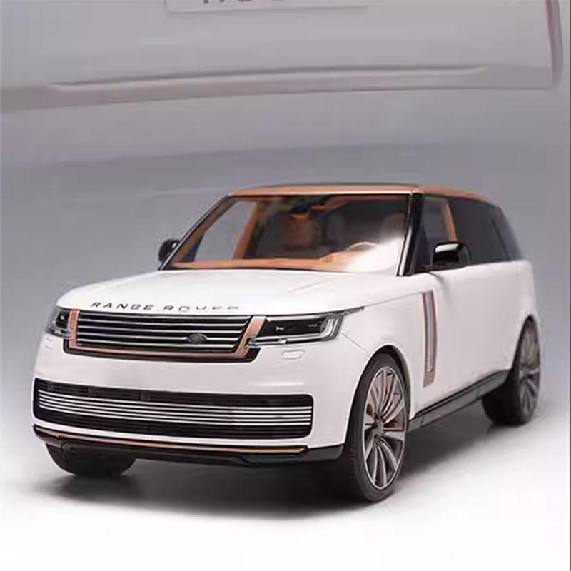 2026 1/18 Land Range Rover SUV Legierung Auto Modell Diecast Metall Geländefahrzeug Auto Modell Ton und Licht Simulation Kinderspielzeug Geschenk