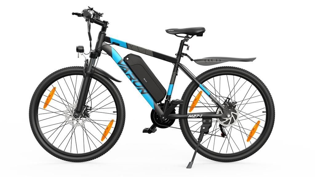Electric Bike Adult VARUN 27.5" 500W Motor City Ebike 48V 13AH Max Range 70Km Load 150Kg 21 Speed M27