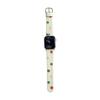 Compatible Embroidered Daisy Watch Strap for Apple Watch Series 11, Huawei FIT4, and Xiaomi 9Pro.