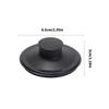 2Pcs Kitchen Sink Plug Replacement Kitchen Sink Garbage Disposal Stopper Sink Drain Flange With Stopper For Garbage