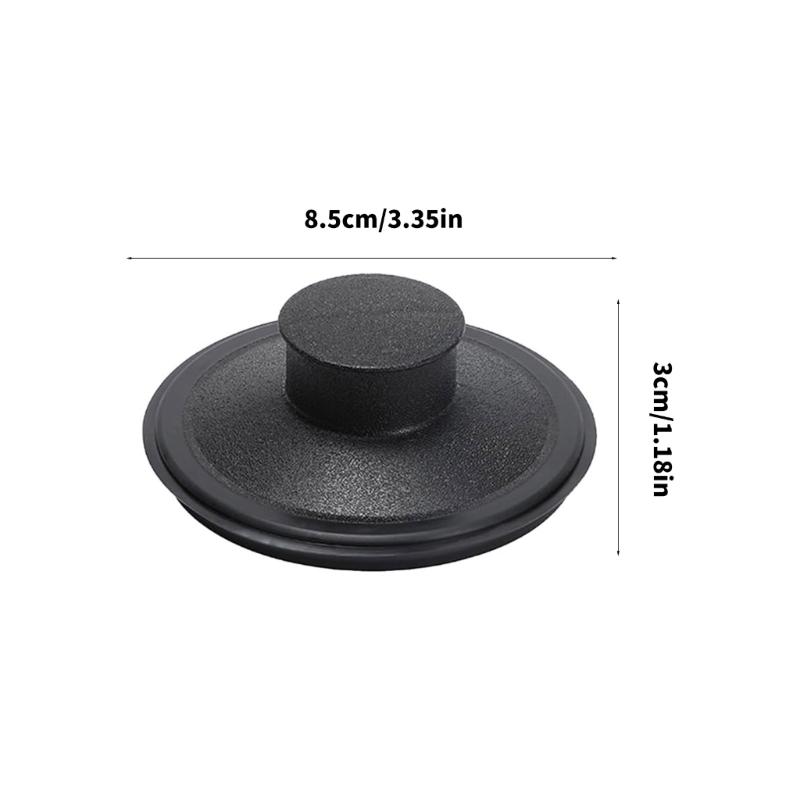 2Pcs Kitchen Sink Plug Replacement Kitchen Sink Garbage Disposal Stopper Sink Drain Flange With Stopper For Garbage