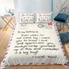 Mother's Day King Queen Duvet Cover Express Love for Mom Wife Bedding Set Colorful Floral Quilt Cover Polyester Comforter Cover