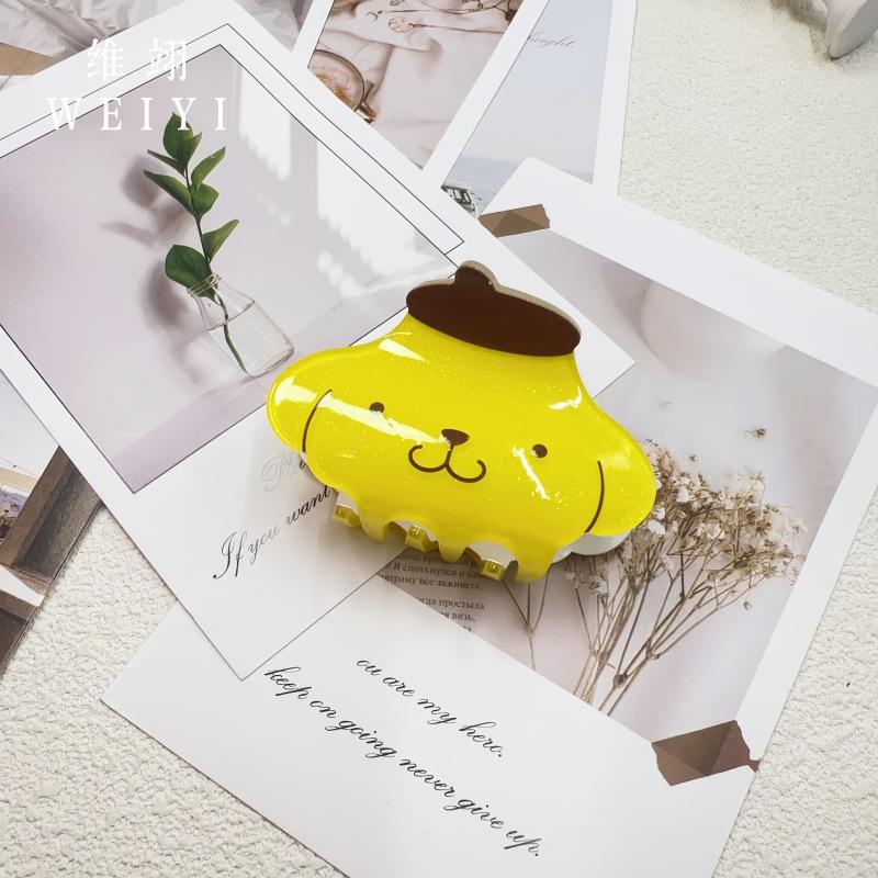 Cartoon Shark Hair Claw Clip - Cute Acrylic Accessory for Girls