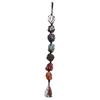 7 Colors Chakra Healing Crystals Gemstones Pendant Natural Stones Decor Hanging Car Home Ornament