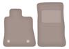 Beige Velour Floor Mats For: Chevrolet Camaro VI Coupe (2015-2020)