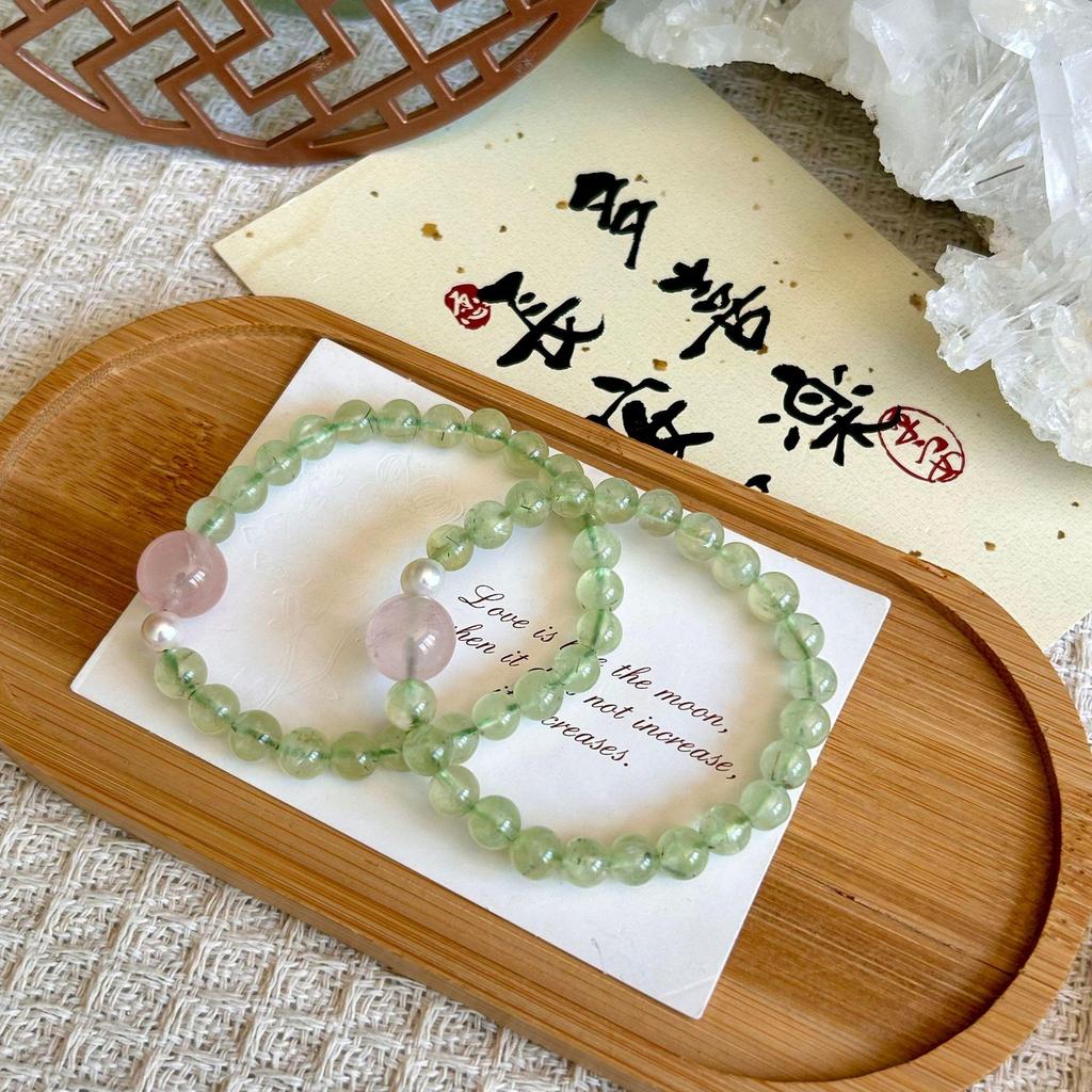 2025 Original 6mm Natural Grape Stone Beaded Bracelet - Perfect Gift for Best Friends