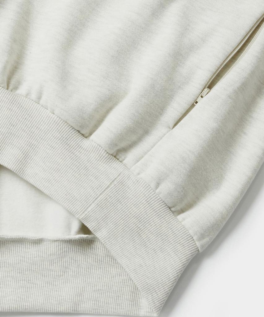 COLUMBIA UNIVERSITY Cu Big Arch H/Fleece H/Zip Sweatshirts Oatmeal