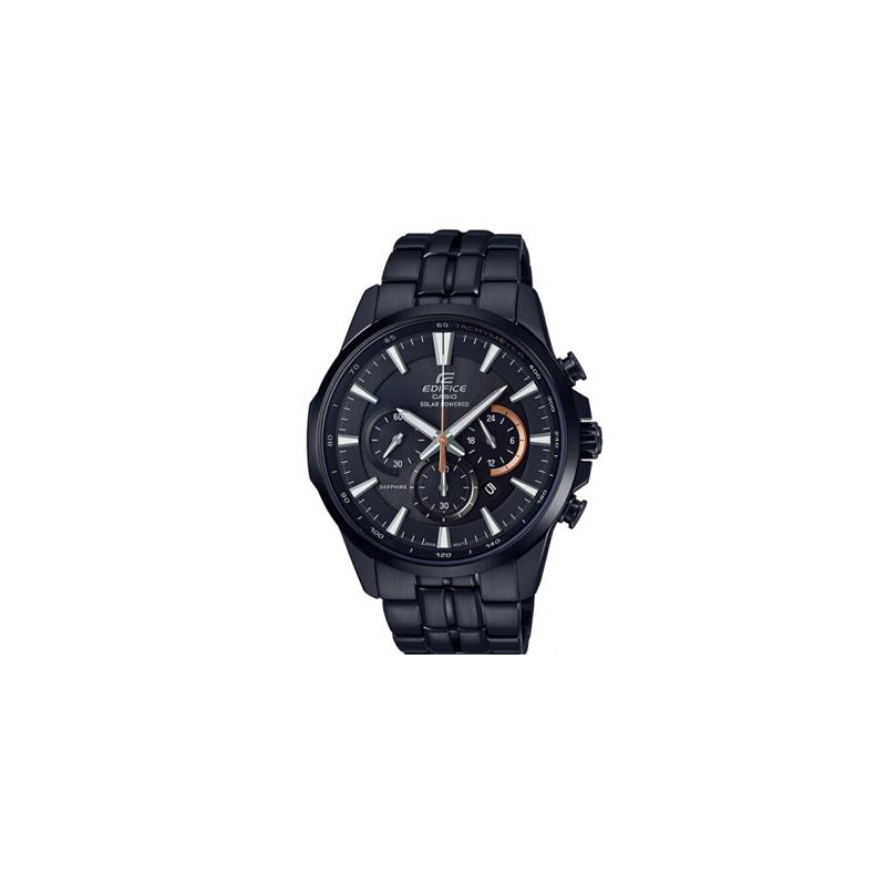 

Casio EDIFICE Series Black IP Coating Series Black Modern Fashion Business Three Eyes Three Needles Waterproof Quartz Movement EFB-540SBC-1AVUPR чёрный