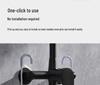 Punch-Free Bathroom Shelf & Shower Head Hanging Basket for Shampoo and Shower Gel Storage