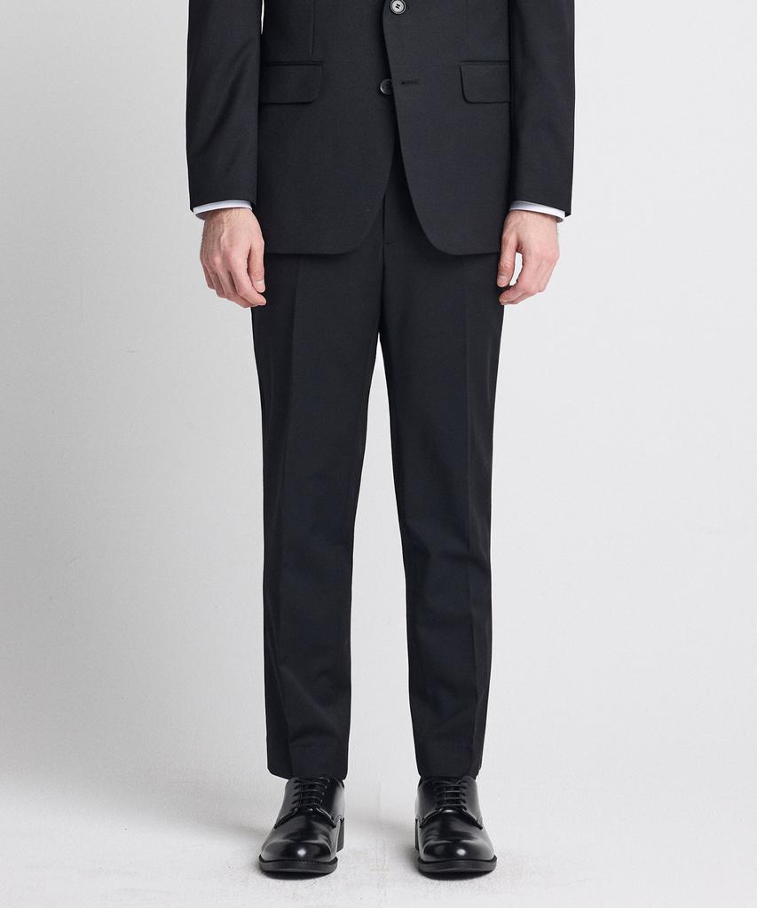 STCO Wool Four-Way Stretch Essential Formal Pants_Black (Classic Fit)_Ssluz61Csb