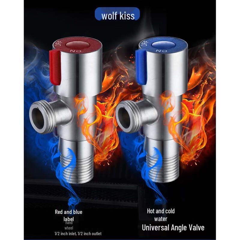 Robinet d'angle en acier inoxydable 304 LANGZHIWEN