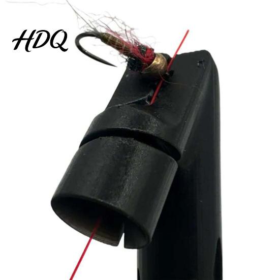 Easy Fly Threading Tool Magnetic Threader Fishing Anglers Tippet Universal Knot Helper Assist for Hooks Accessory Most Tippets Styles Tying Beginners