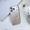 Applicable to iPhone11Promax matte metallic paint mobile phone case Apple 11 rotating magnetic bracket all-inclusive sheath