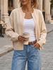 Women's Retro Style Loose Knit Cardigan - Autumn/Winter 2026 Collection