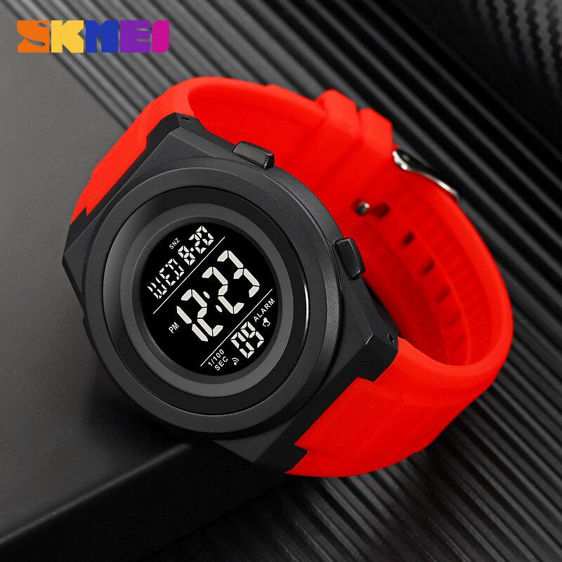 Skmei New Men Sport Digital Watch Dual Display Alarm Watch Waterproof Fashion Outdoor Wristwatches for Man Men 2080