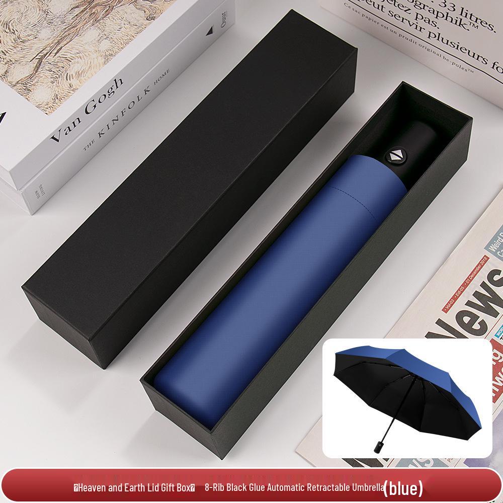 High-End Dragon Boat Festival Gift Set: Insulated Cup, Neck Massager, and Umbrella Smart Insulated Cup