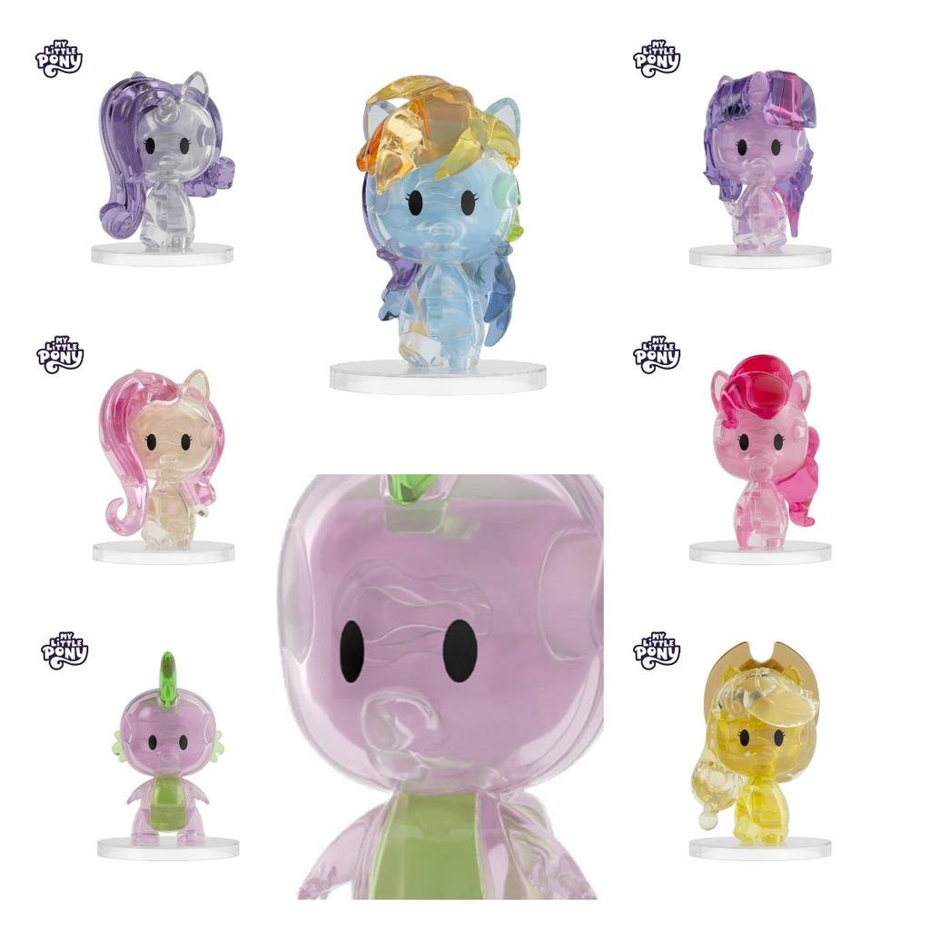 Cărămizi de construcție din cristal pentru adolescenți Model de construcție din cristal Little Pony Jucării