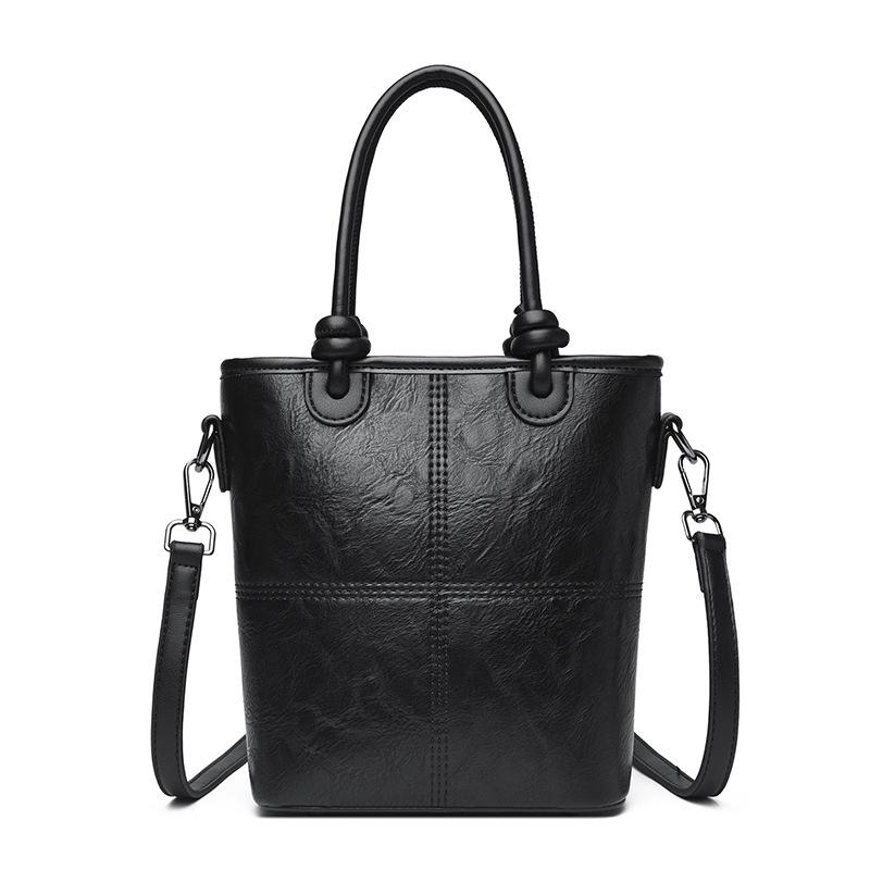 Fashion Shoulder Bag, Women's Bucket Bag, Women's Elegant Handbag