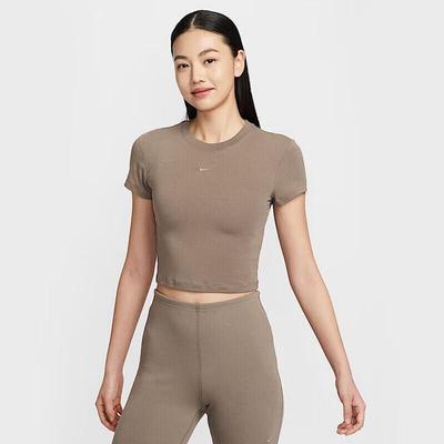 Women's Chill Knit Crop Short Sleeve T-Shirt